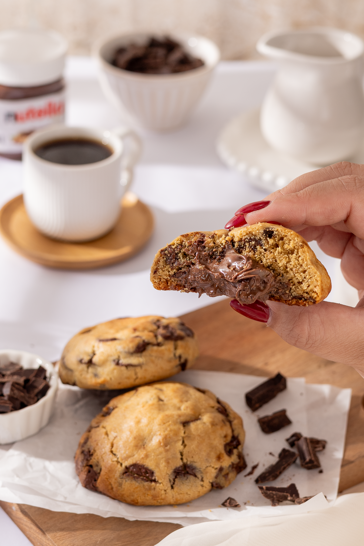 Fotografia profissional de cookie