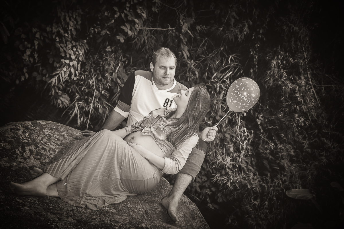 Ensaio Gestante Cachoeira