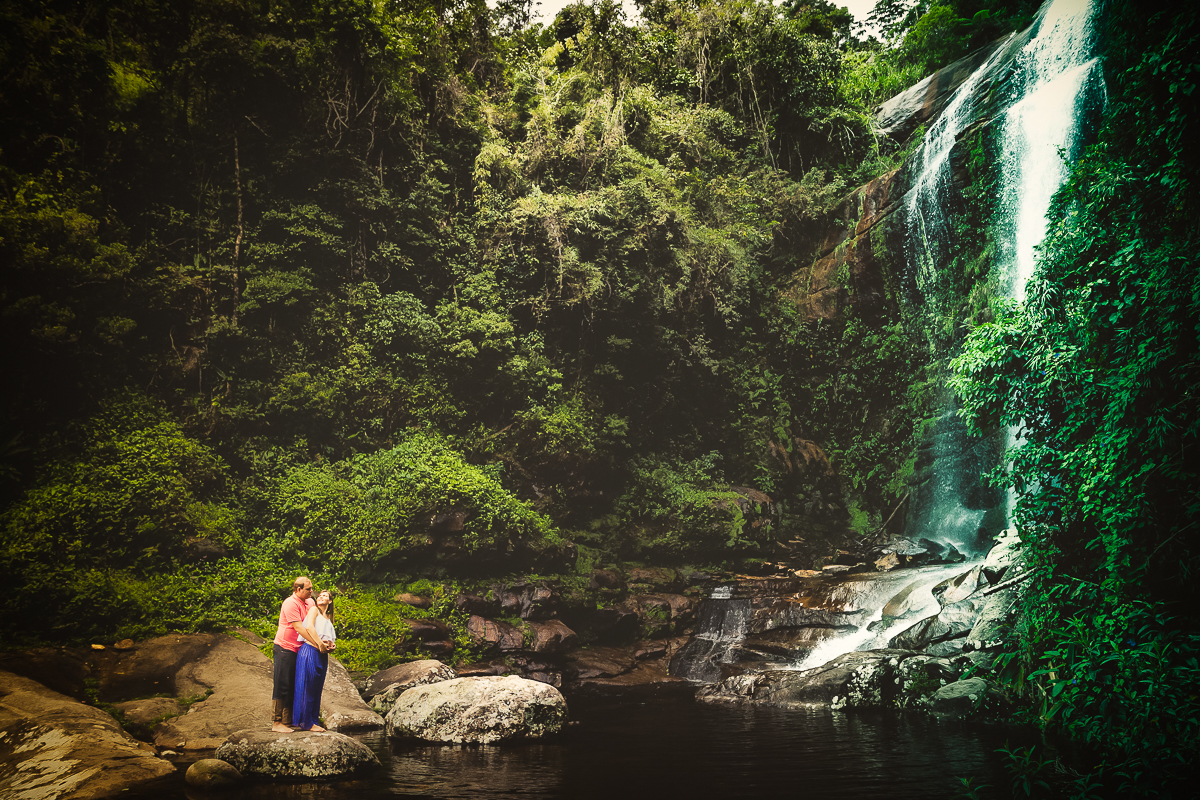 Ensaio Gestante Cachoeira