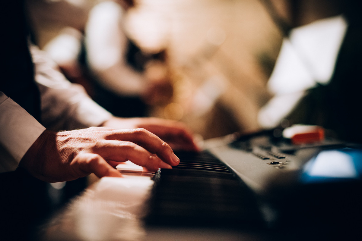 Musicos na Cerimonia