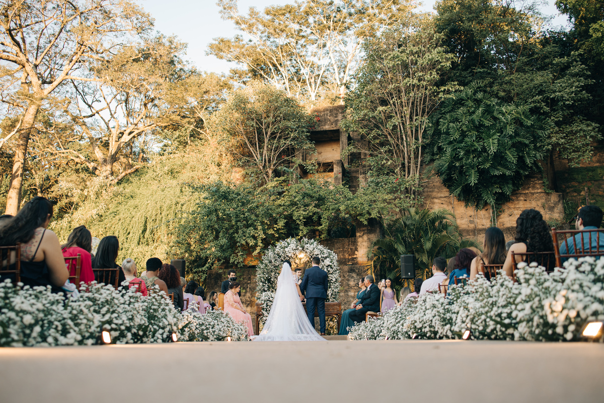 Casamento no por do sol