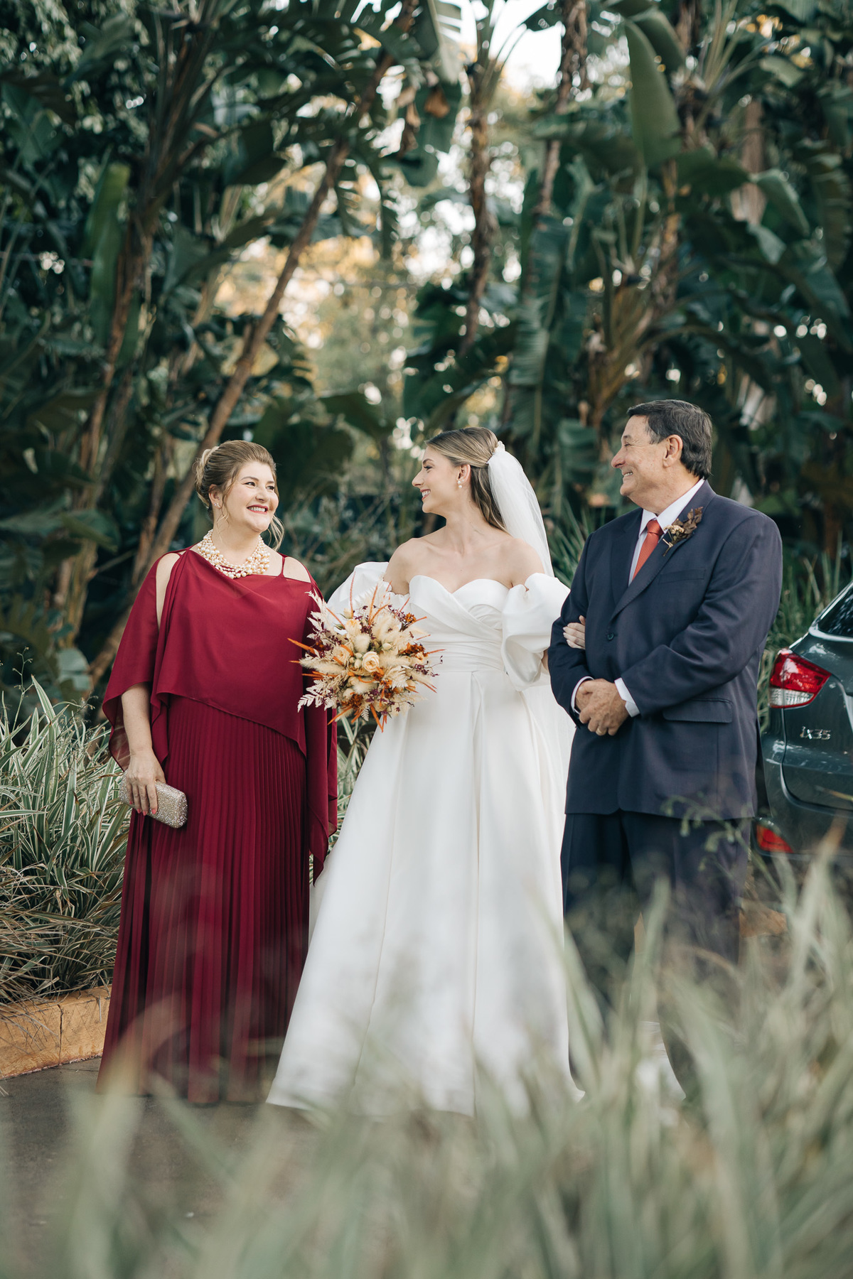 Casamento ao entardecer