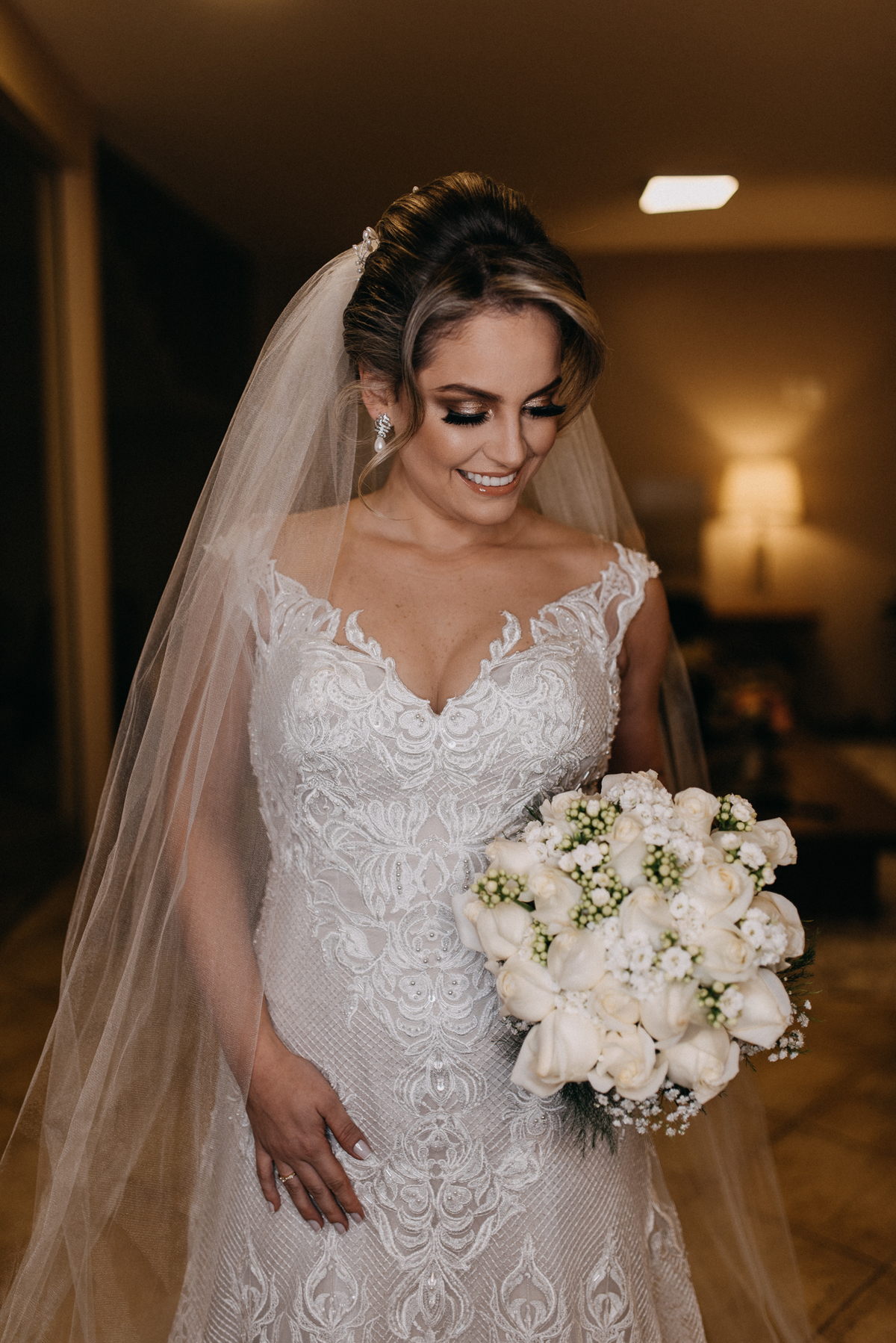Noiva com bouquet
