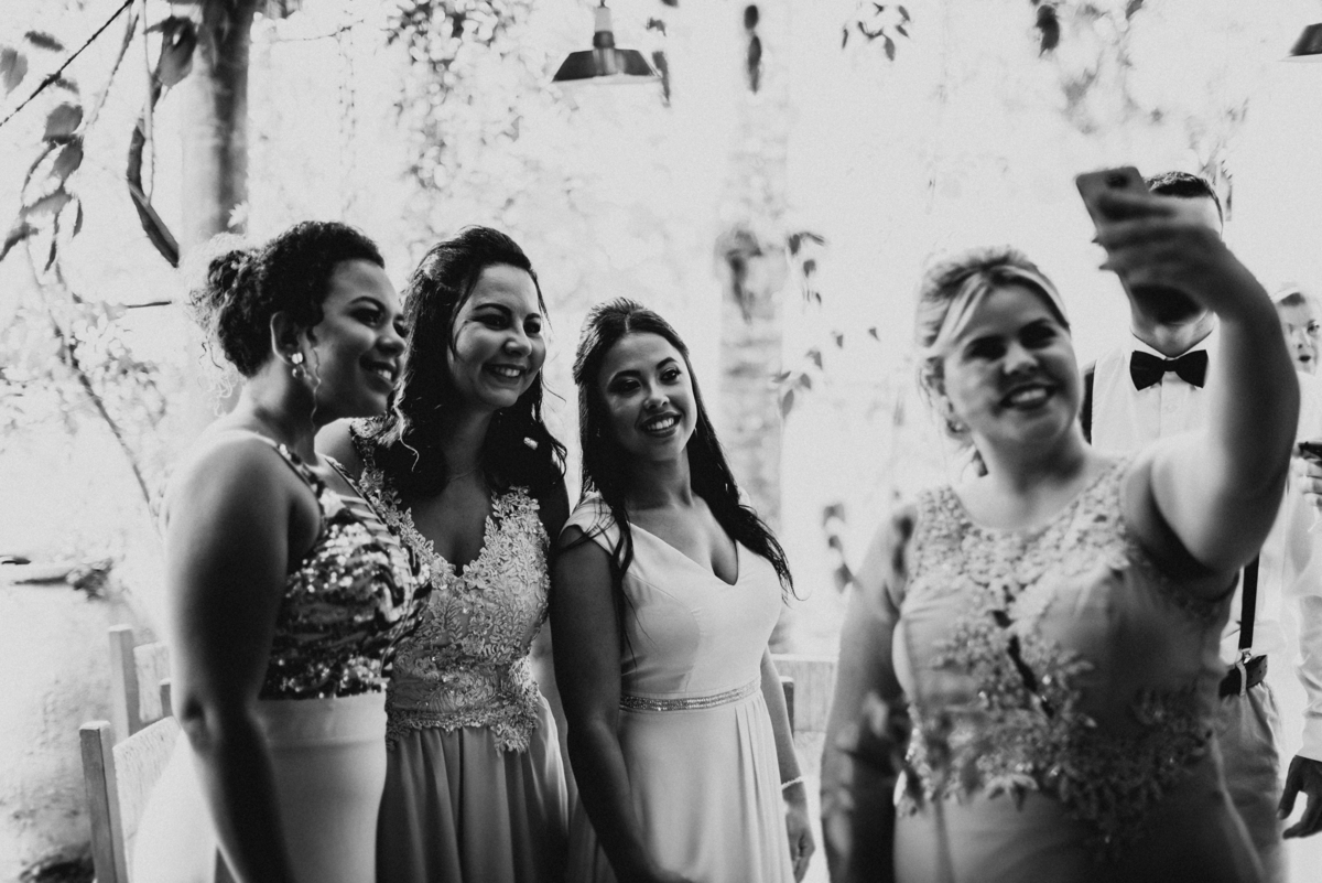 selfie das madrinhas