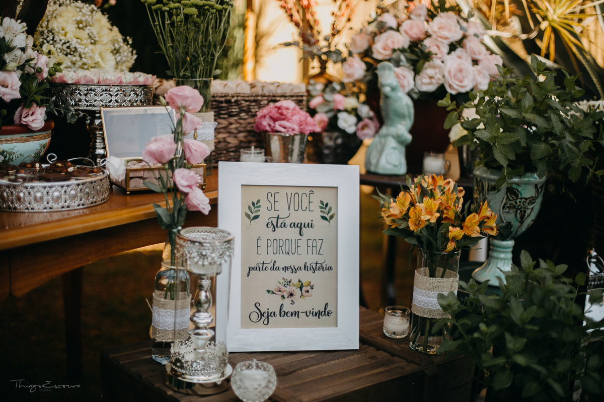 Decoração de casamento