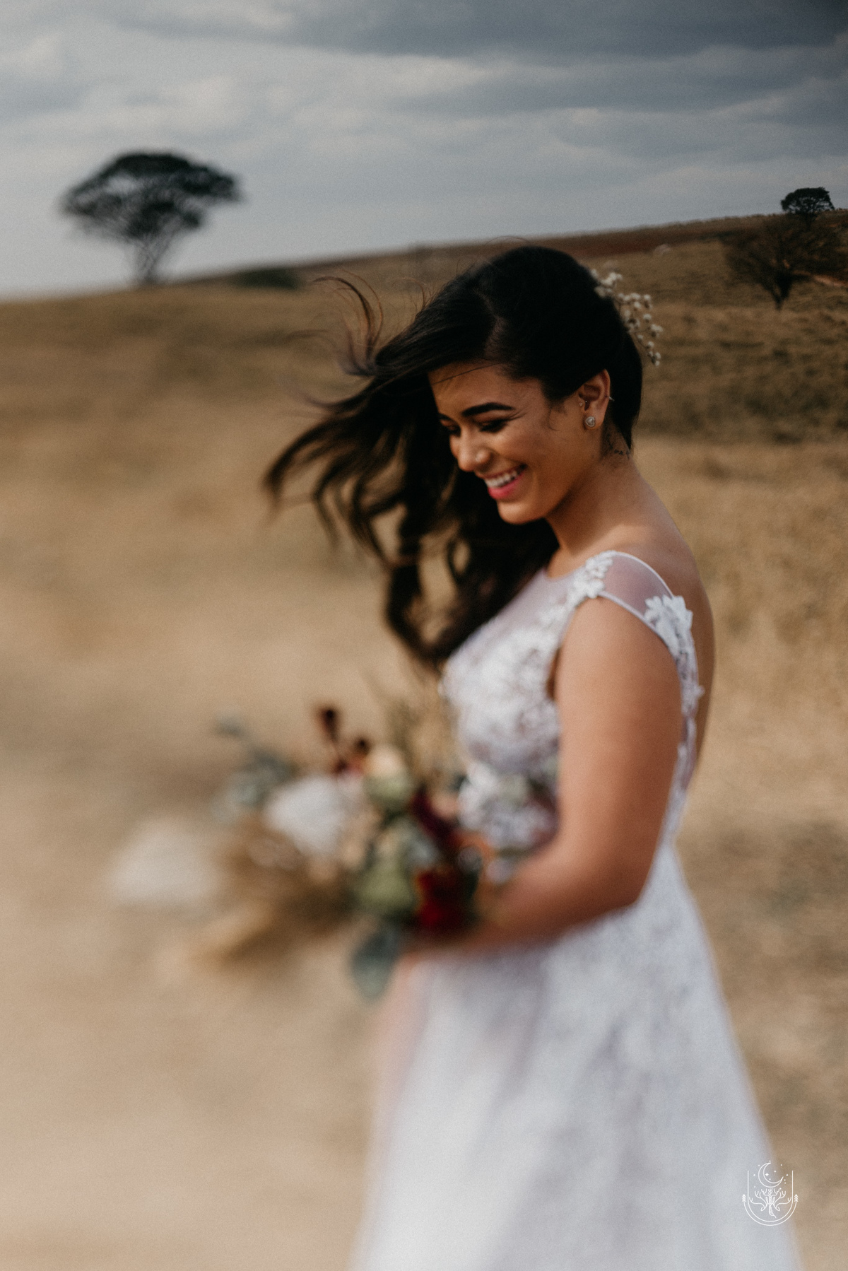 Noiva com bouquet