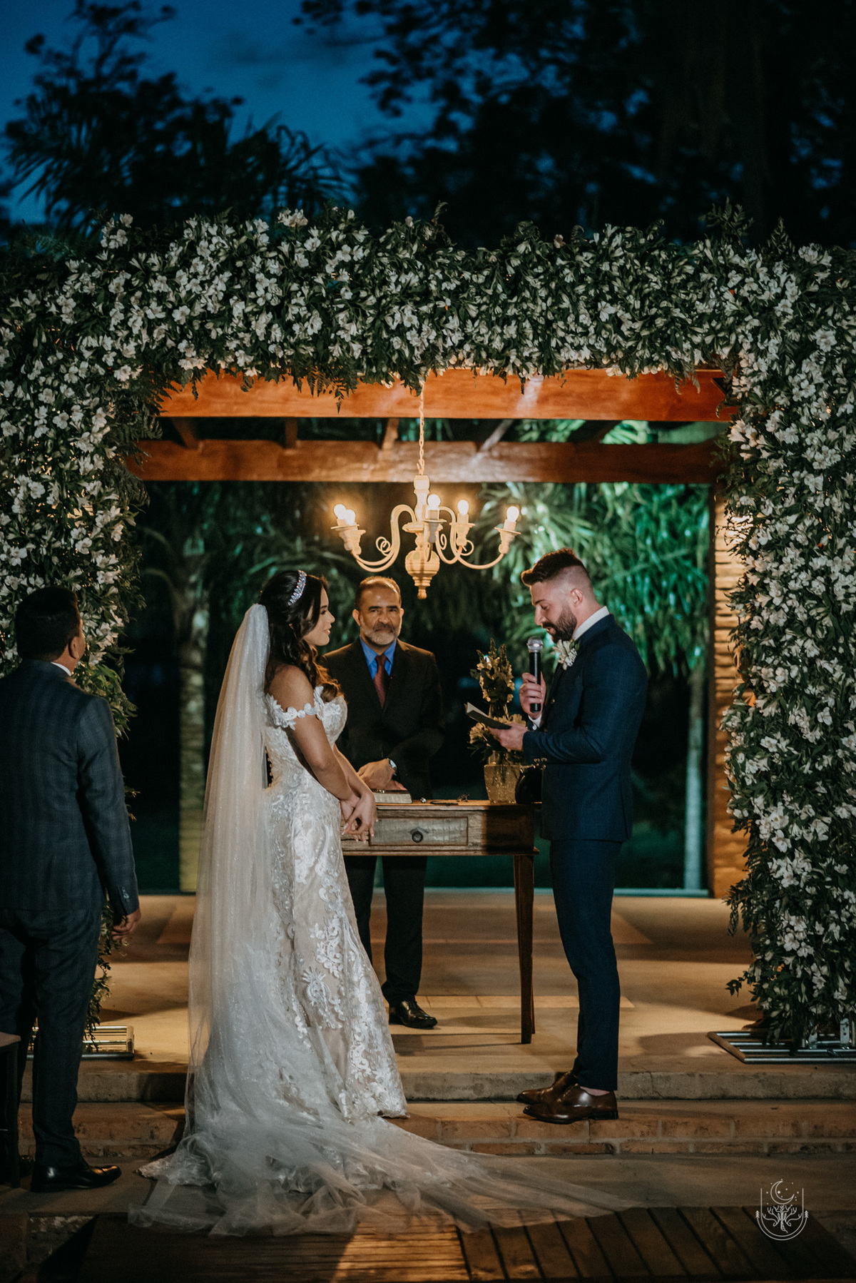 noivo falando os votos