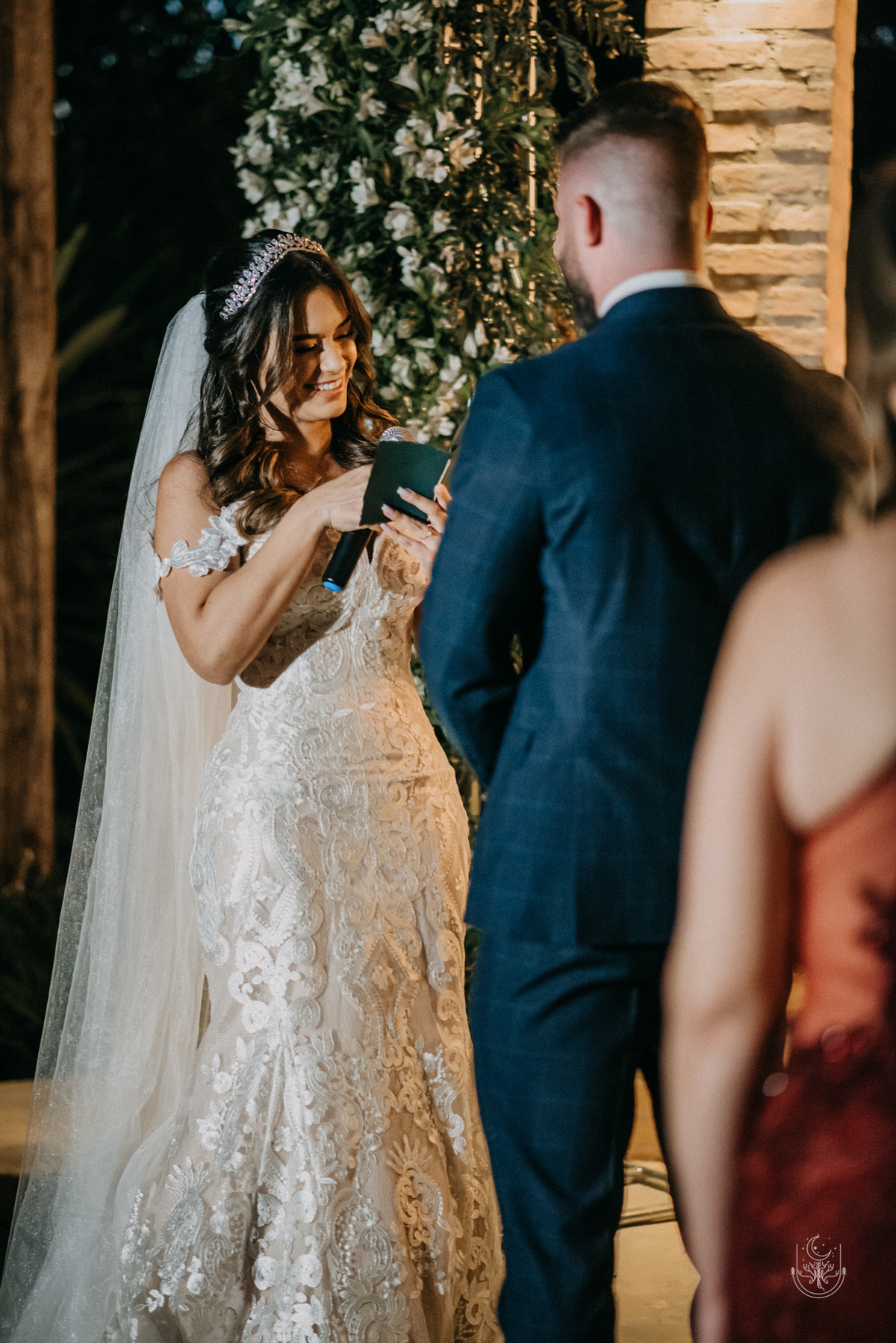 noiva falando os votos