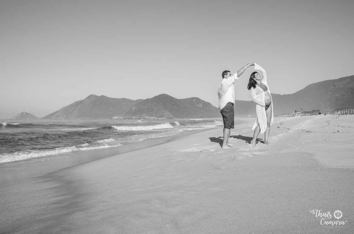 Thaís Camara Fotografia - Ensaio gestante - Book gestante - Grumari - Rio de Janeiro - RJ