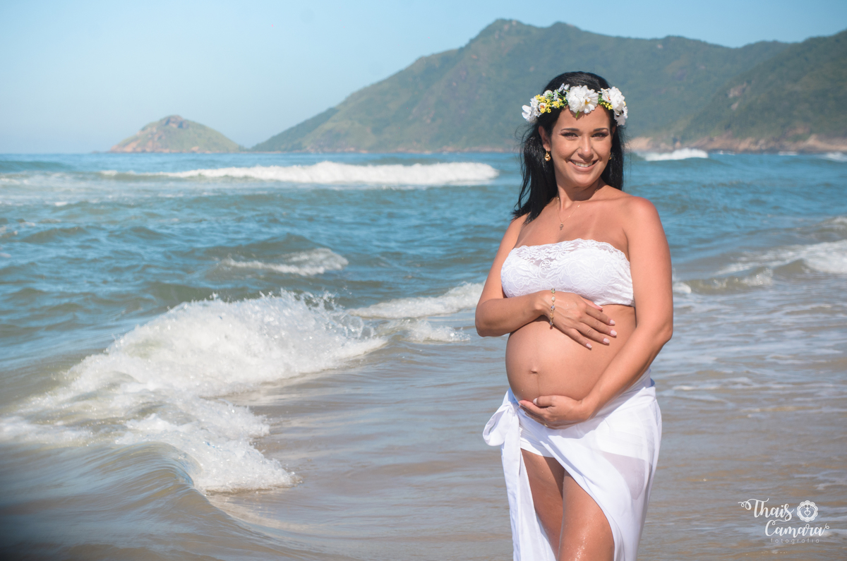Thaís Camara Fotografia - Ensaio gestante - Book gestante - Grumari - Rio de Janeiro - RJ