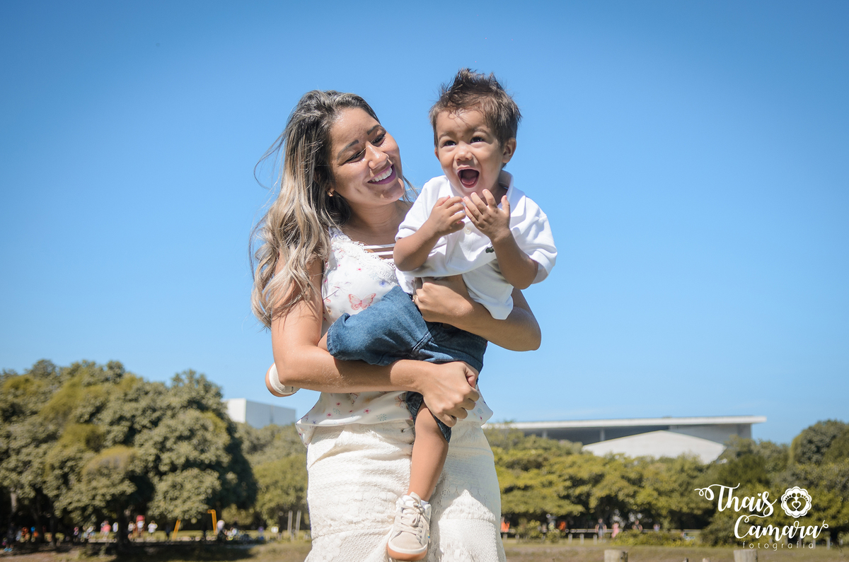 Ensaio externo - Ensaio mãe e filho - sessão família - Rio de Janeiro, RJ - Thaís Camara Fotografia