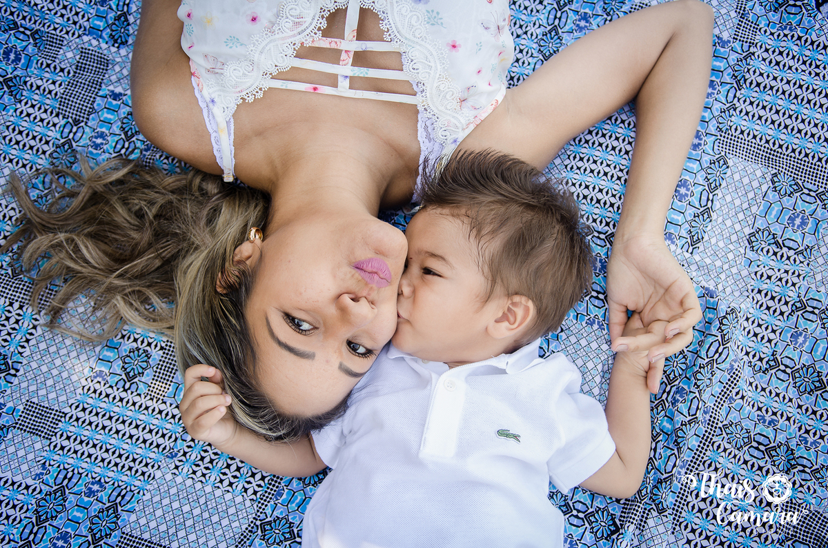 Ensaio externo - Ensaio mãe e filho - sessão família - Rio de Janeiro, RJ - Thaís Camara Fotografia
