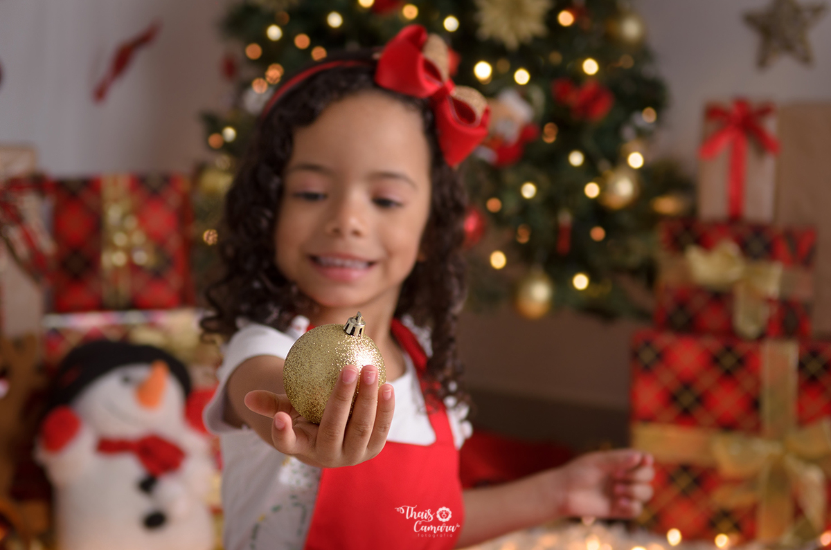 Ensaio de Natal infantil, Thaís Camara, Campo Grande, Rio de Janeiro, RJ. Book de Natal, Sessão de Natal 2018, 2019