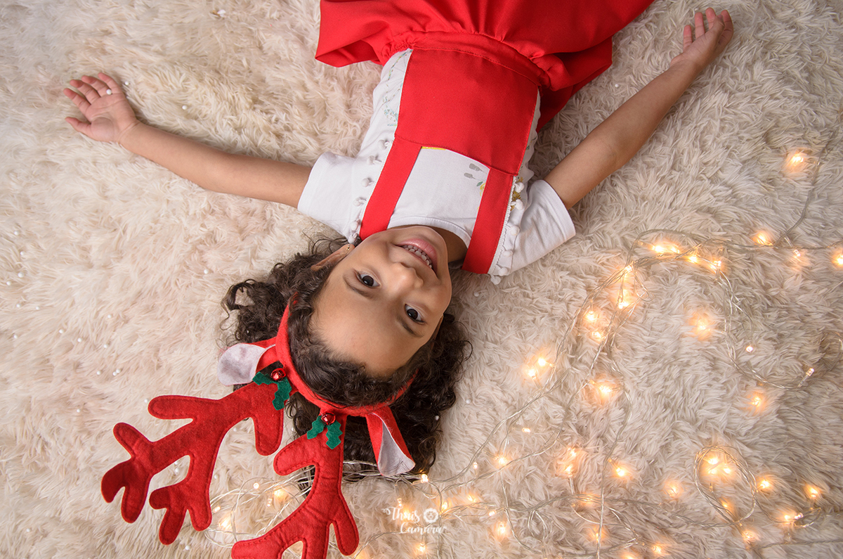 Ensaio de Natal infantil, Thaís Camara, Campo Grande, Rio de Janeiro, RJ. Book de Natal, Sessão de Natal 2018, 2019