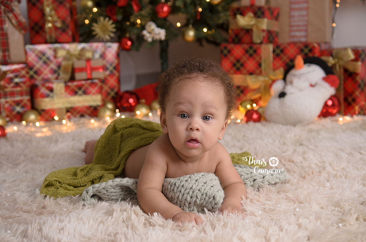 Ensaio de Natal infantil, Thaís Camara, Campo Grande, Rio de Janeiro, RJ. Book de Natal, Sessão de Natal 2018, 2019