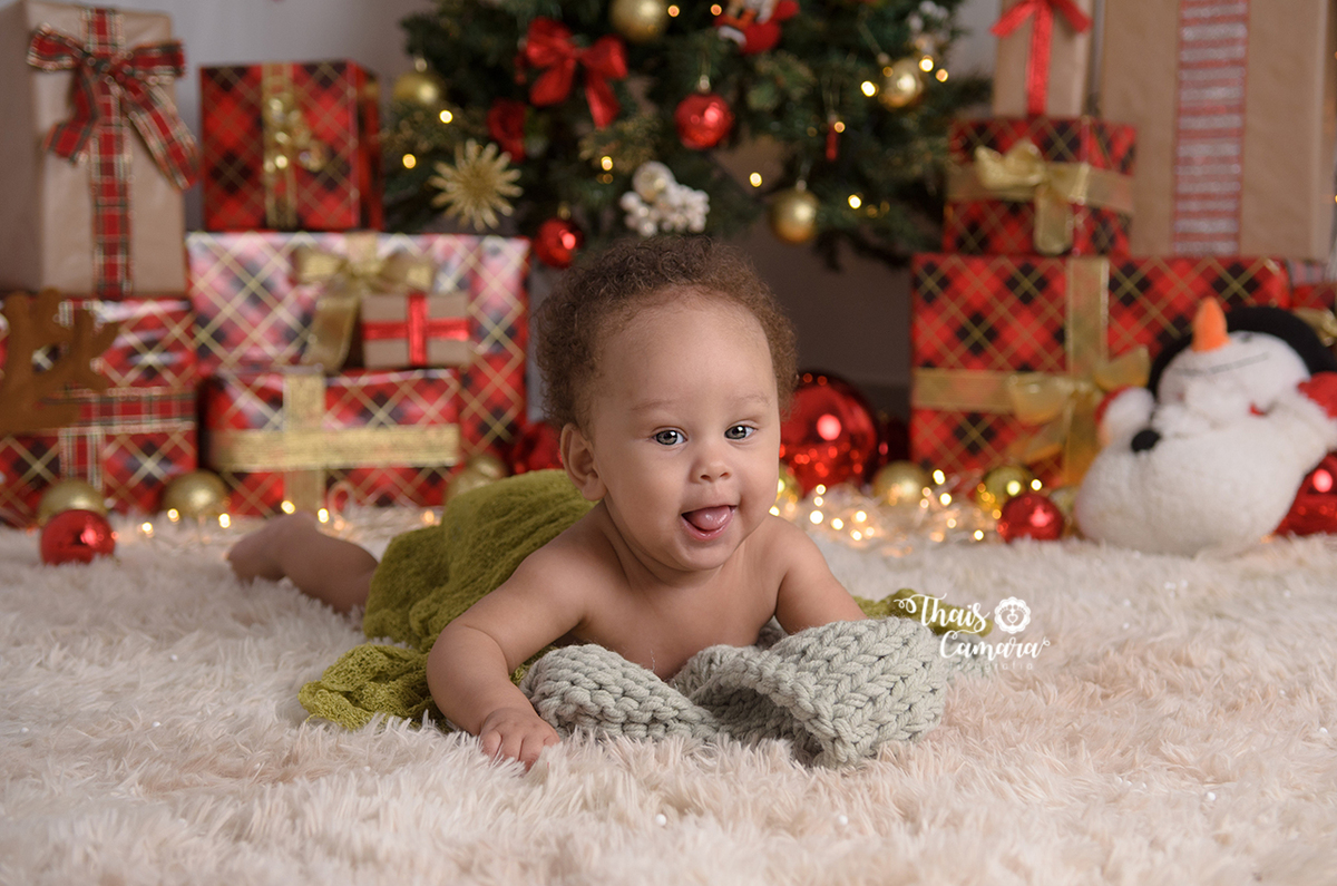 Ensaio de Natal infantil, Thaís Camara, Campo Grande, Rio de Janeiro, RJ. Book de Natal, Sessão de Natal 2018, 2019