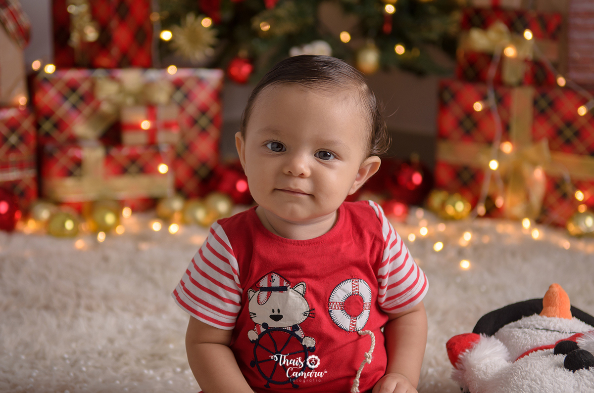 Ensaio de Natal infantil, Thaís Camara, Campo Grande, Rio de Janeiro, RJ. Book de Natal, Sessão de Natal 2018, 2019