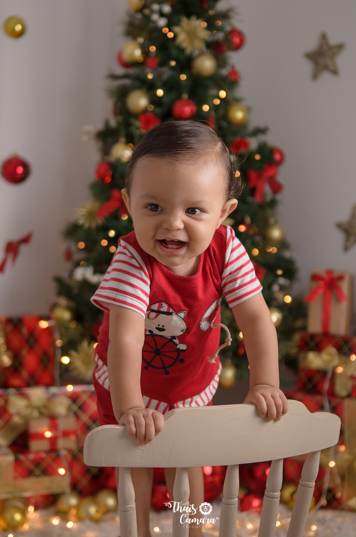 Ensaio de Natal infantil, Thaís Camara, Campo Grande, Rio de Janeiro, RJ. Book de Natal, Sessão de Natal 2018, 2019