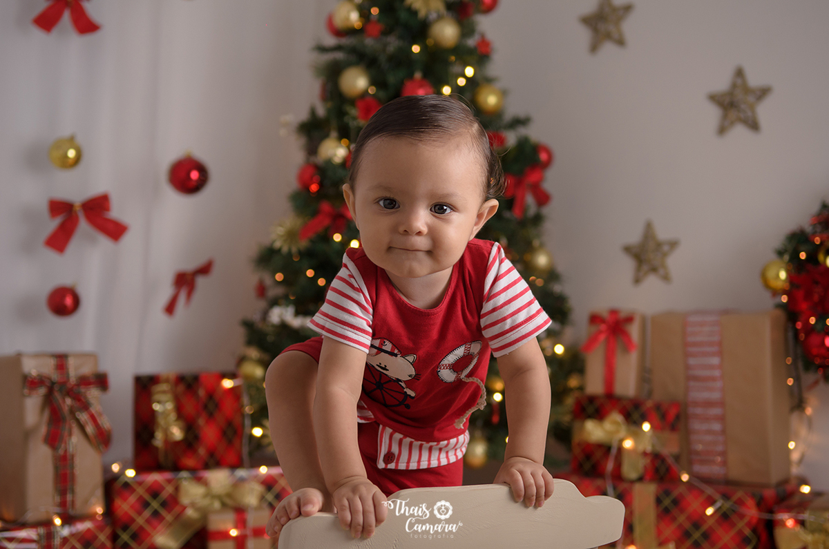 Ensaio de Natal infantil, Thaís Camara, Campo Grande, Rio de Janeiro, RJ. Book de Natal, Sessão de Natal 2018, 2019
