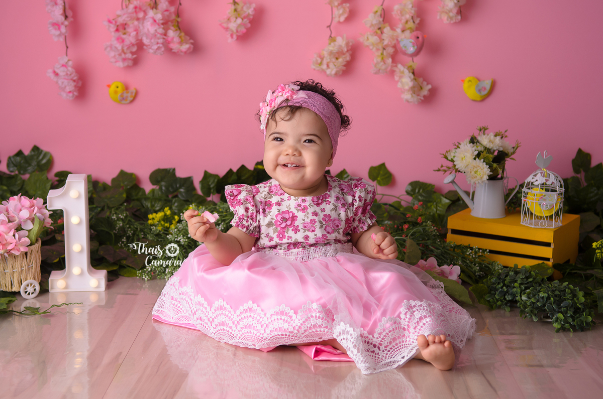 Cake Smash, Smash the cake, Jardim encantado, jardim de fadas, jardim de borboletas, ensaio floral, Ensaio flores, Book com bolo rj, Ensaio infantil RJ, Thais Camara, 2019