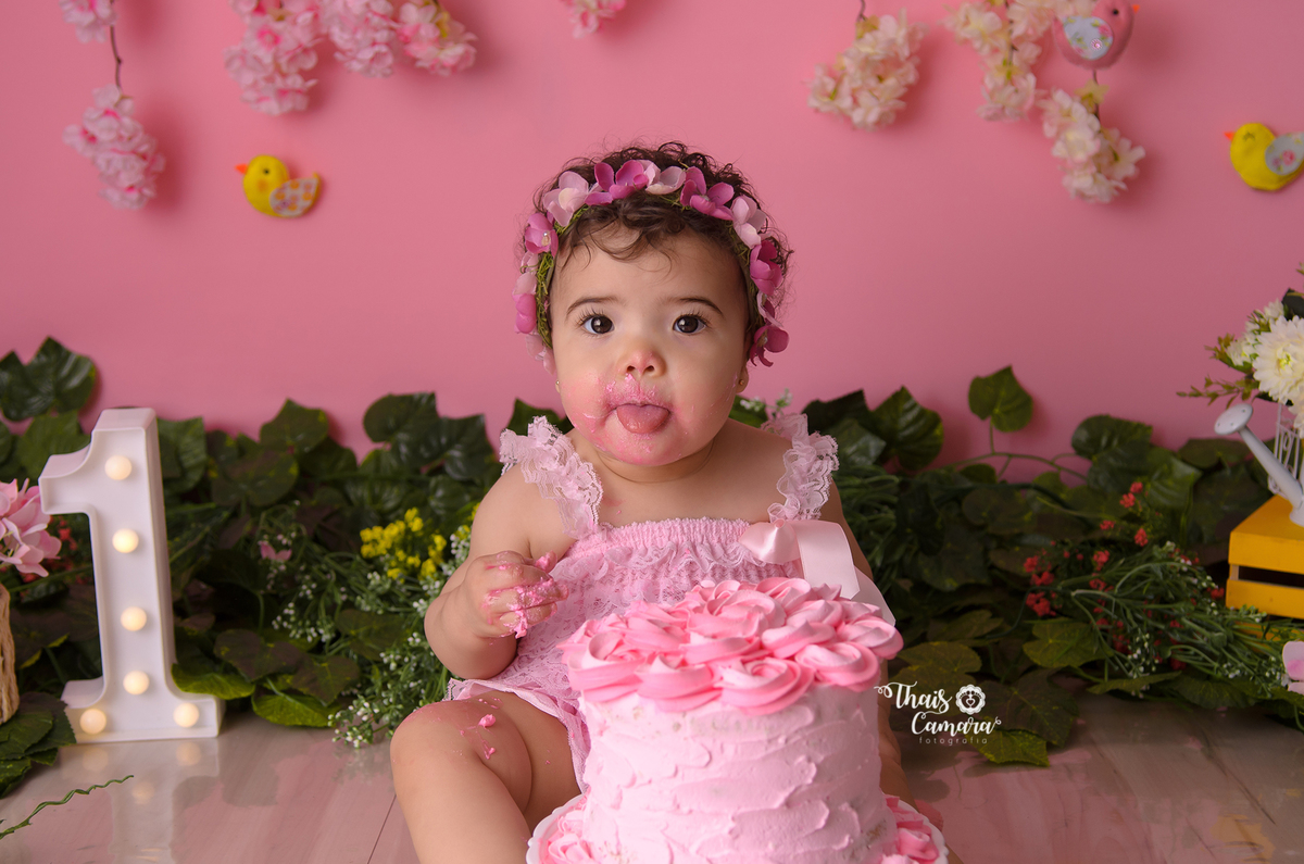 Cake Smash, Smash the cake, Jardim encantado, jardim de fadas, jardim de borboletas, ensaio floral, Ensaio flores, Book com bolo rj, Ensaio infantil RJ, Thais Camara, 2019