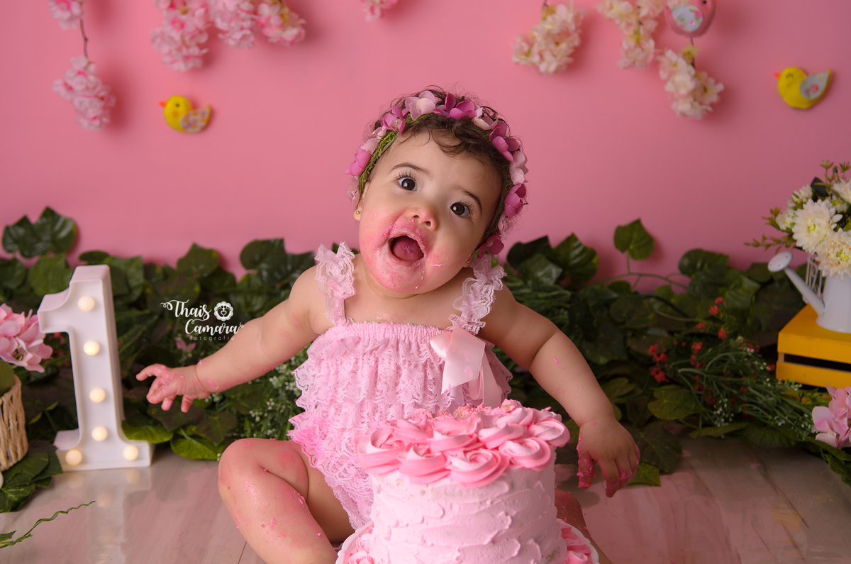 Cake Smash, Smash the cake, Jardim encantado, jardim de fadas, jardim de borboletas, ensaio floral, Ensaio flores, Book com bolo rj, Ensaio infantil RJ, Thais Camara, 2019