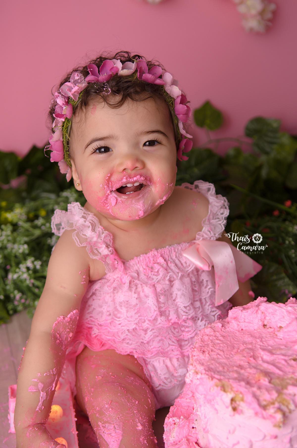 Cake Smash, Smash the cake, Jardim encantado, jardim de fadas, jardim de borboletas, ensaio floral, Ensaio flores, Book com bolo rj, Ensaio infantil RJ, Thais Camara, 2019