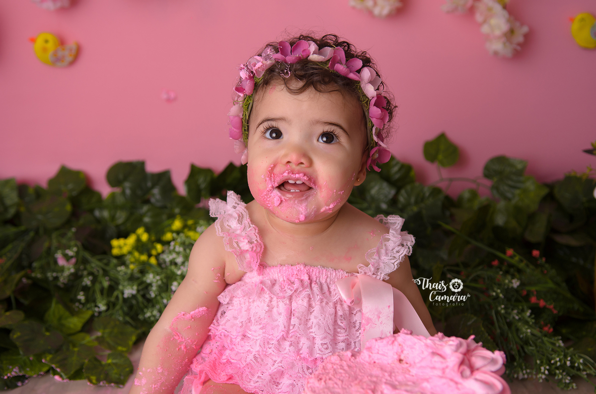 Cake Smash, Smash the cake, Jardim encantado, jardim de fadas, jardim de borboletas, ensaio floral, Ensaio flores, Book com bolo rj, Ensaio infantil RJ, Thais Camara, 2019