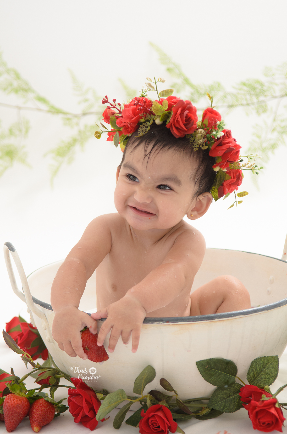 ensaio menina, banho de leite, acompanhamento trimestral, acompanhamento mensal, foto mensal, book mensal, book infantil, ensaio frutinhas menino, ensaio frutinhas, book frutinhas, baby milkbath, banho de leite infantil, estúdio em campo grande rj