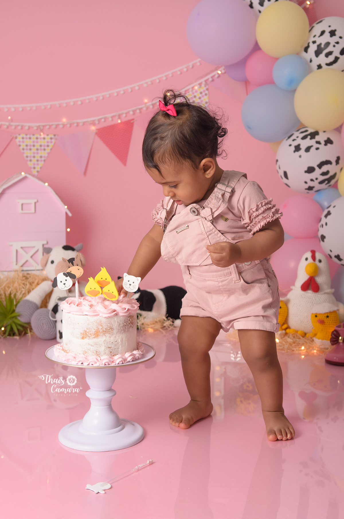 cake smash fazendinha, smash the cake, farm girl, fazendinha cake smash, ensaio de 1 ano, ensaio com bolo, decor festa fazendinha rosa, decoração fazenda rosa, studio infantil rj