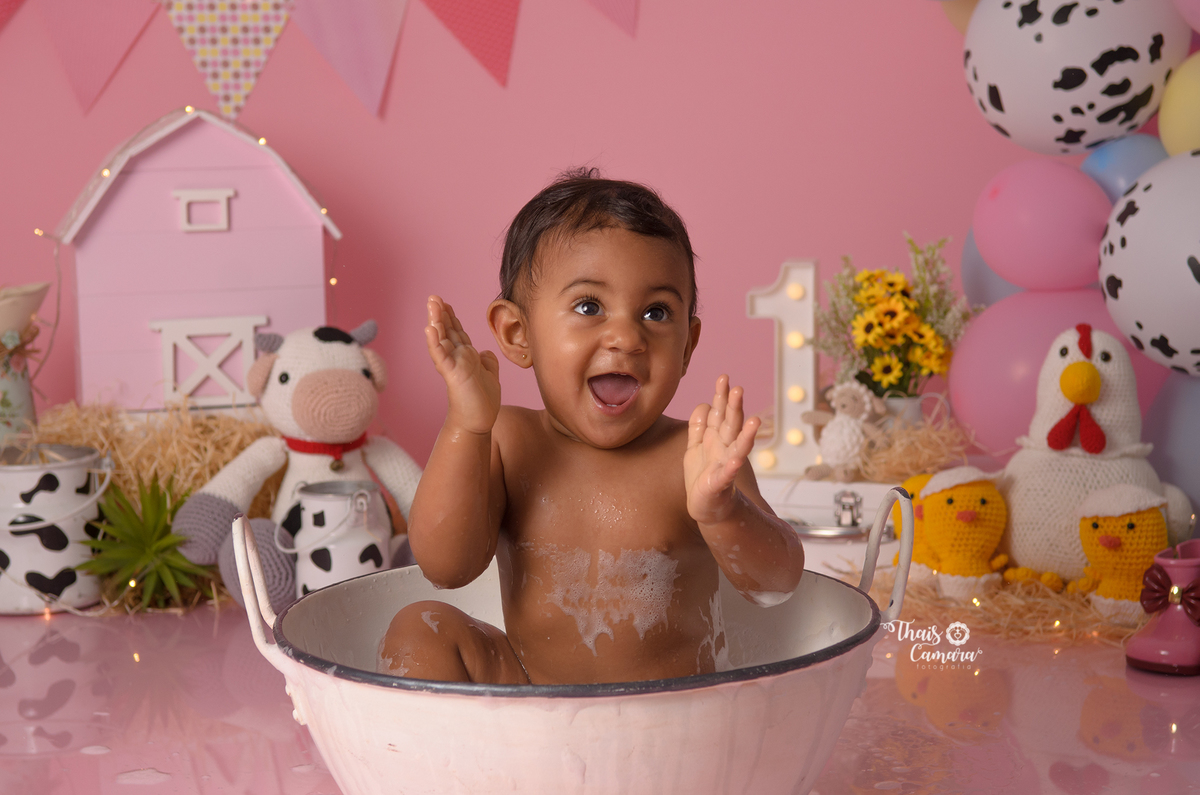 cake smash fazendinha, smash the cake, farm girl, fazendinha cake smash, ensaio de 1 ano, ensaio com bolo, decor festa fazendinha rosa, decoração fazenda rosa, studio infantil rj