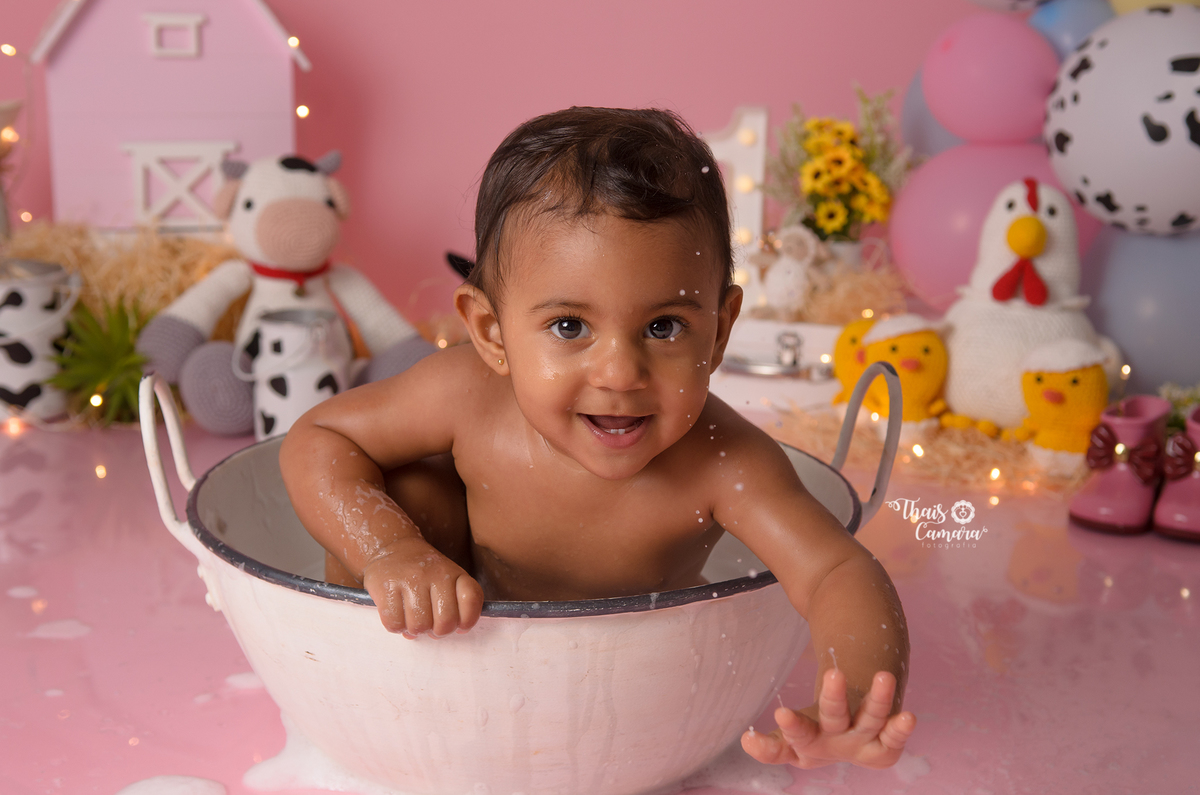 cake smash fazendinha, smash the cake, farm girl, fazendinha cake smash, ensaio de 1 ano, ensaio com bolo, decor festa fazendinha rosa, decoração fazenda rosa, studio infantil rj