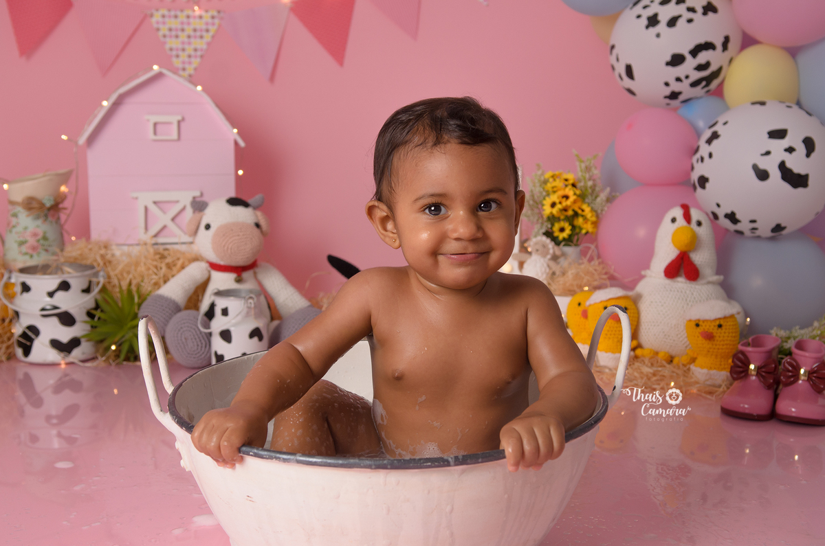 cake smash fazendinha, smash the cake, farm girl, fazendinha cake smash, ensaio de 1 ano, ensaio com bolo, decor festa fazendinha rosa, decoração fazenda rosa, studio infantil rj