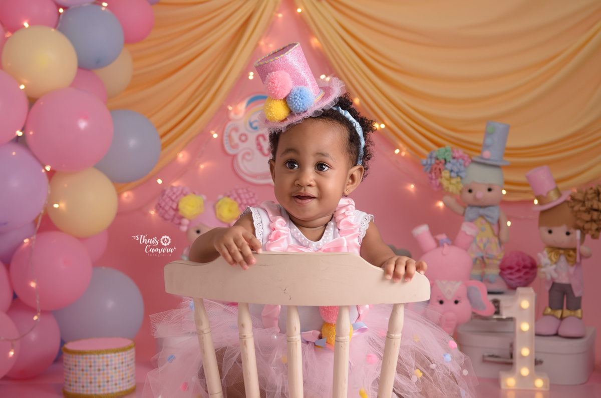 cake smash circo rosa, smash the cake, Circo menina, Pink carnivale cake smash, ensaio de 1 ano, Pink Circus, ensaio com bolo, decor festa Circo Rosa, studio infantil rj, smash the cake Campo Grande RJ