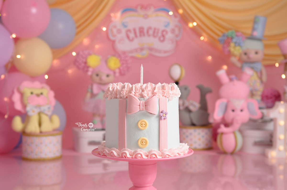 cake smash circo rosa, smash the cake, Circo menina, Pink carnivale cake smash, ensaio de 1 ano, Pink Circus, ensaio com bolo, decor festa Circo Rosa, studio infantil rj, smash the cake Campo Grande RJ