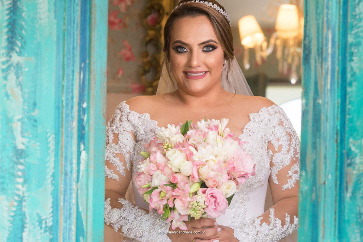 Uma prévia de noiva perfeita, assim foi o ensaio de Gabriela noiva do Marcos.