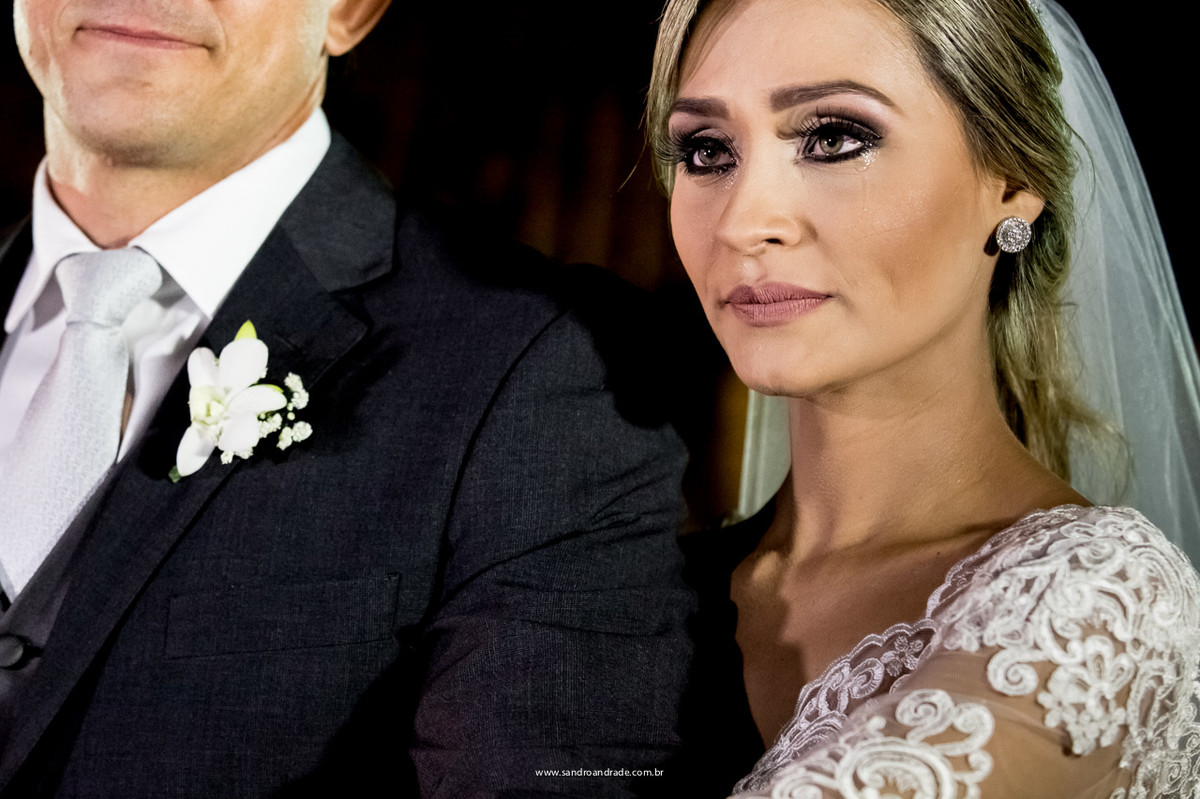 Lagrimas de alegria e felicidade.