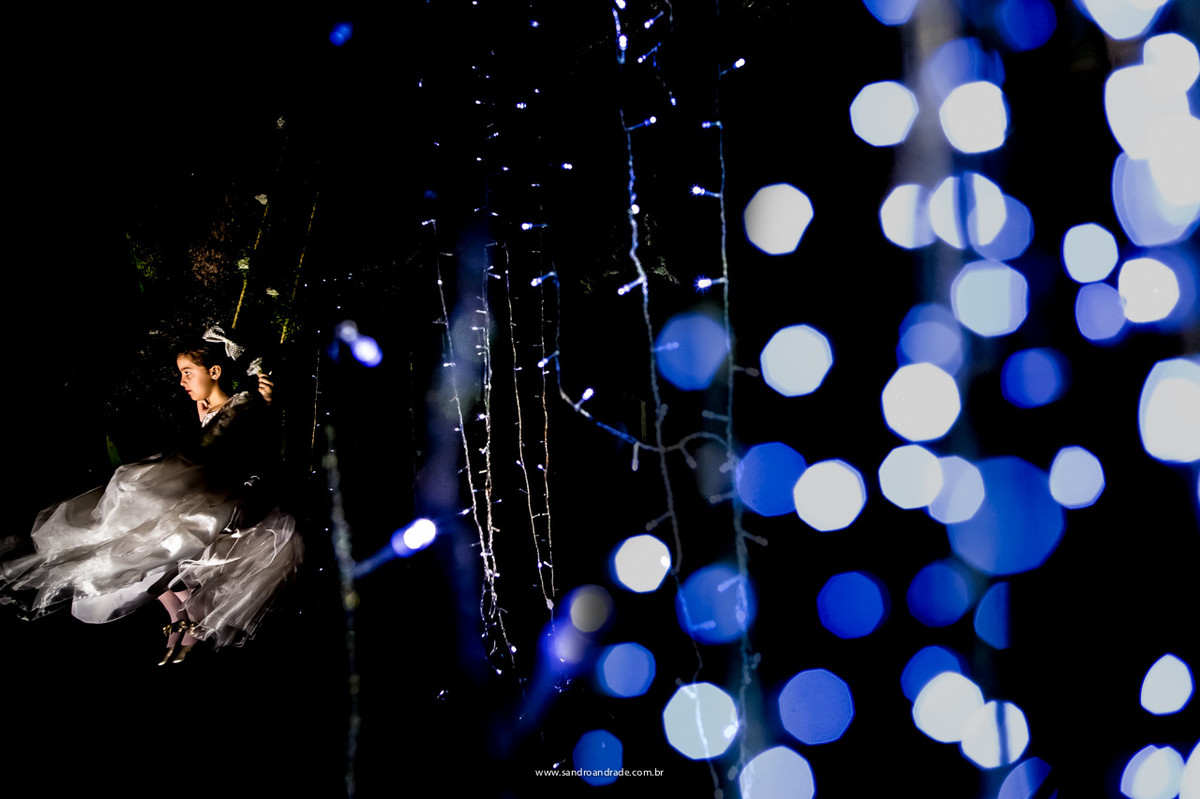 Daminha numa linda fotografia de Sandro Andrade.