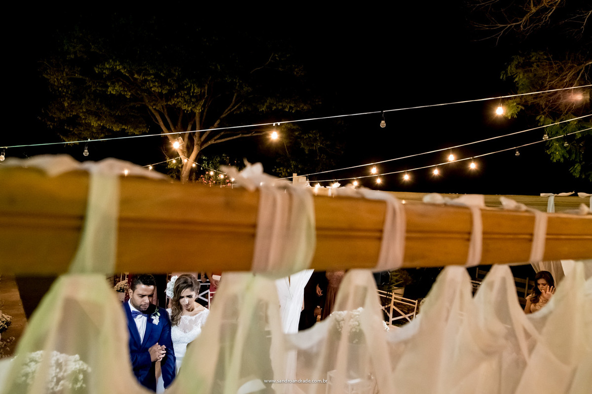 momento da benção no matrimonio