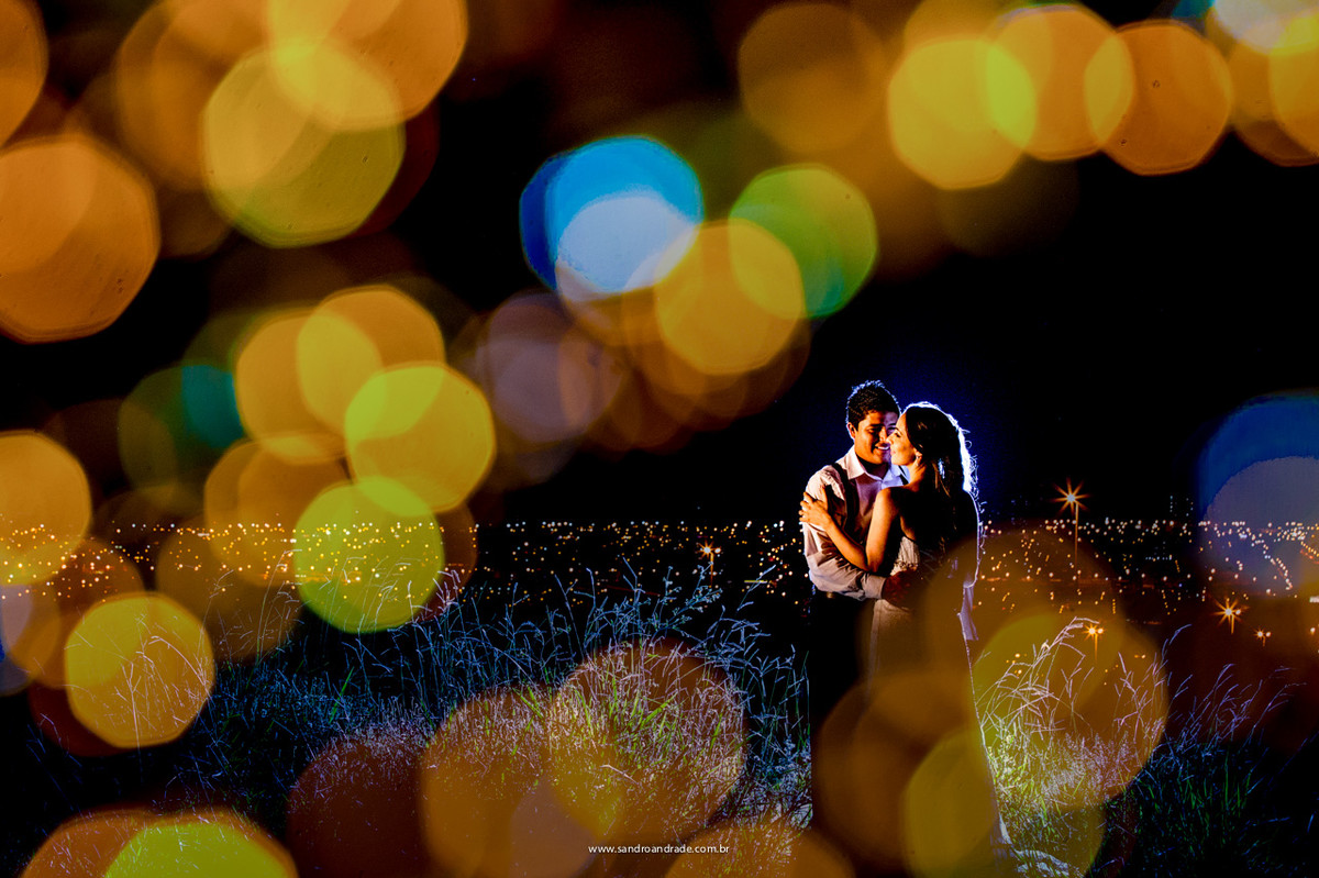 Fotografia com arte por Sandro Andrade, dupla exposição