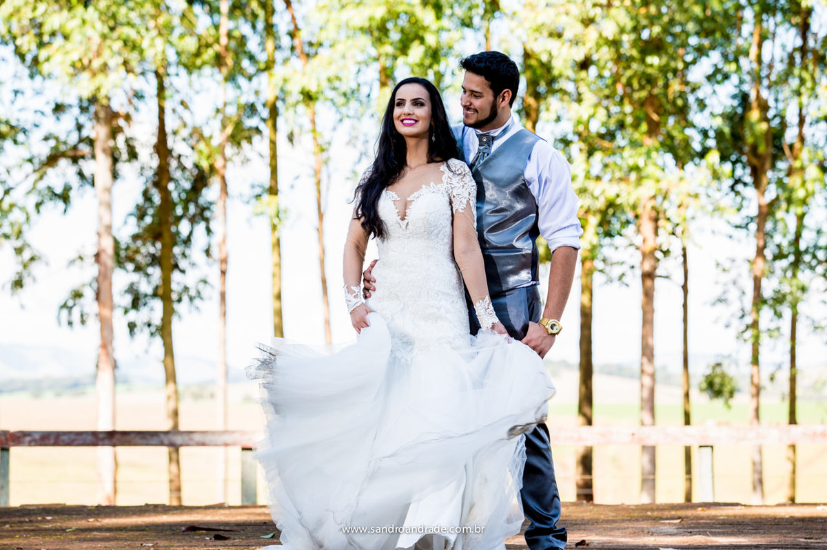 Um casal lindo e com muito amor