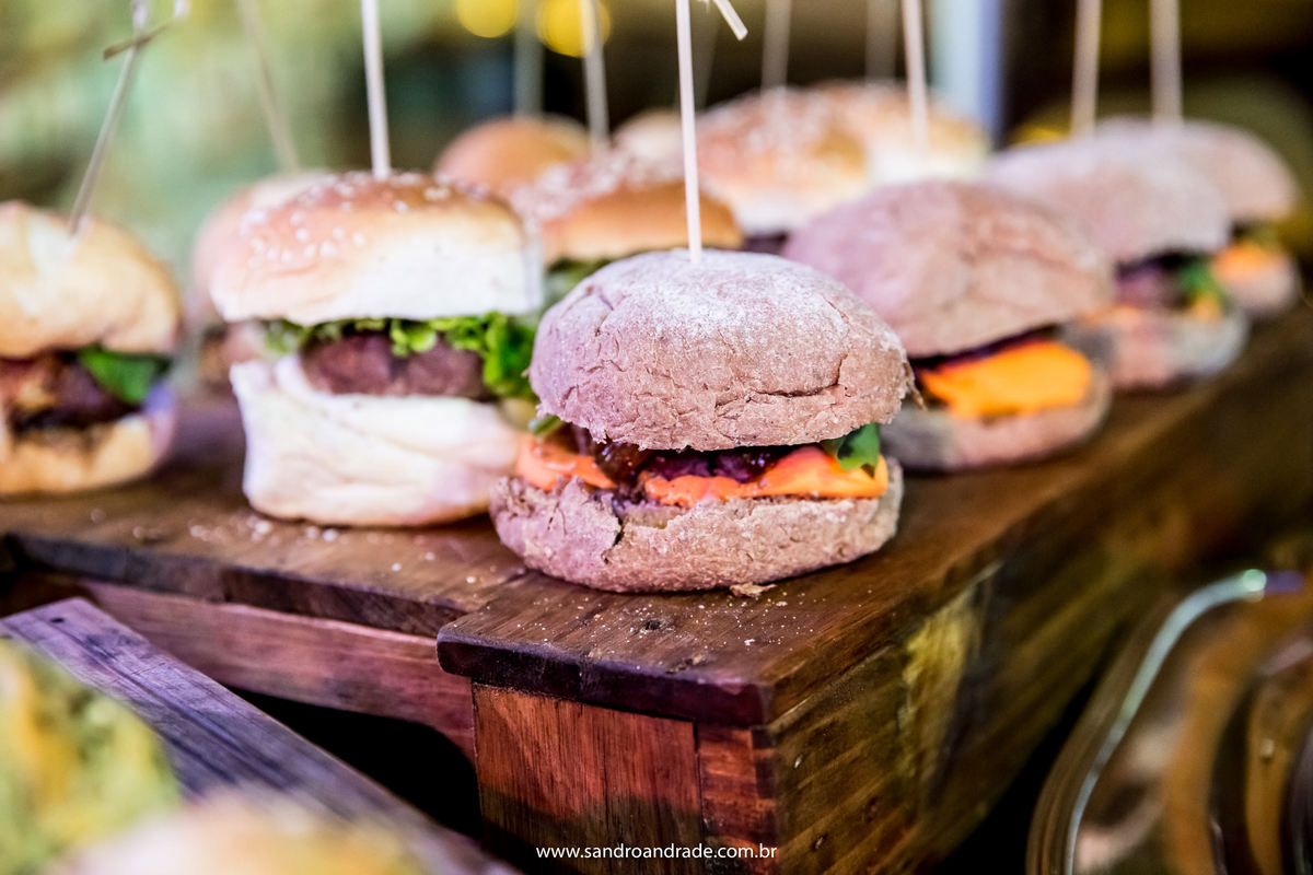 Hambúrgueres gourmet.