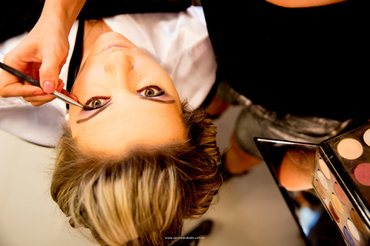 Maquiagem de noiva, um olhar de noiva diz tudo