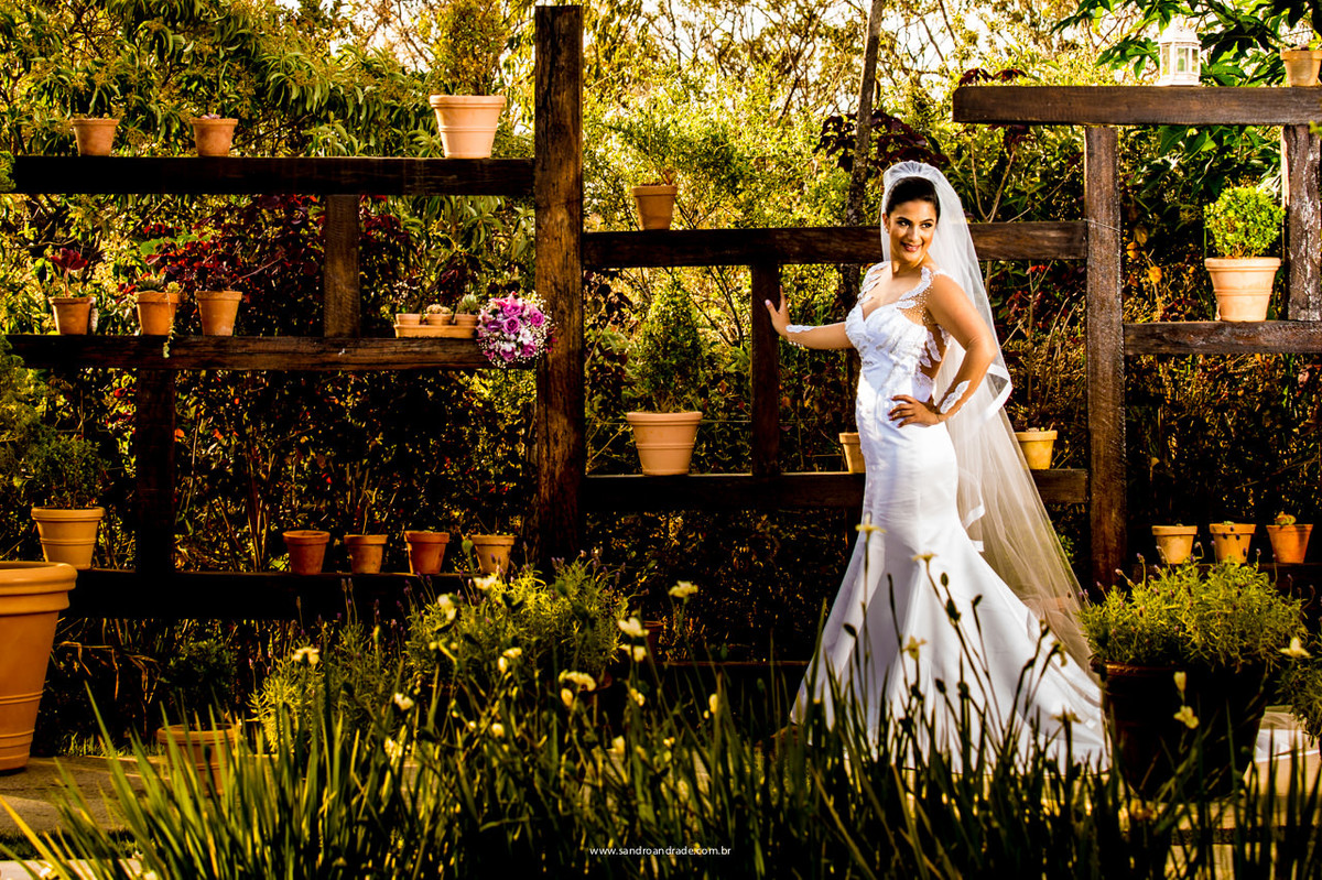 vestida para casar, o rústico com o elegante
