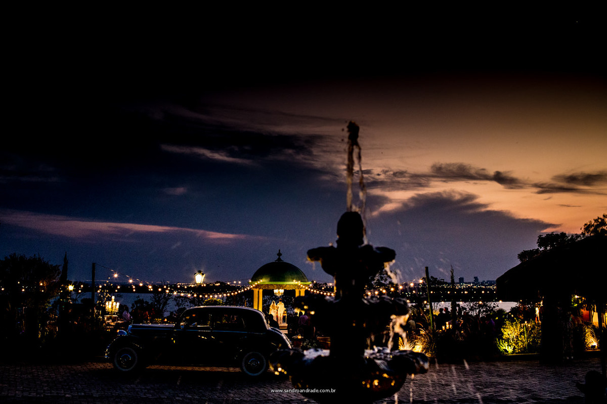 um lindo lugar, um amor sendo marcado para a eternidade