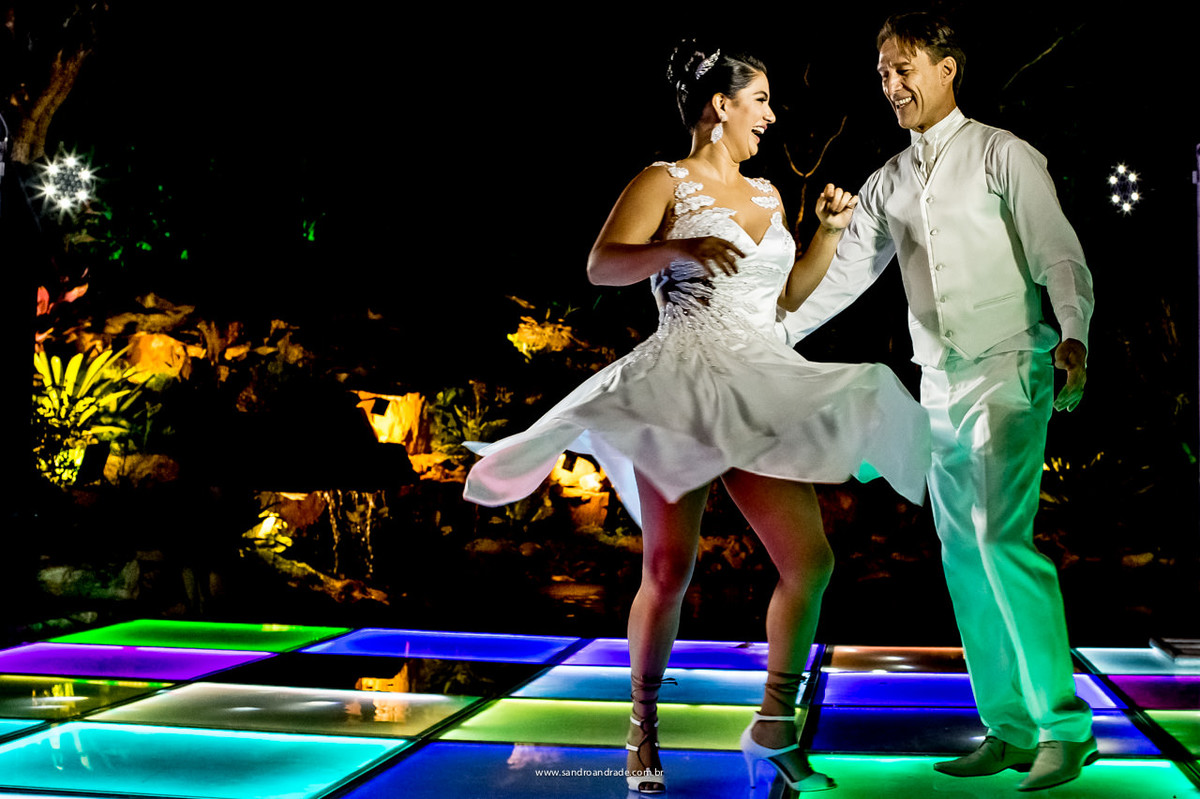 Coreografia dos noivos na primeira dança