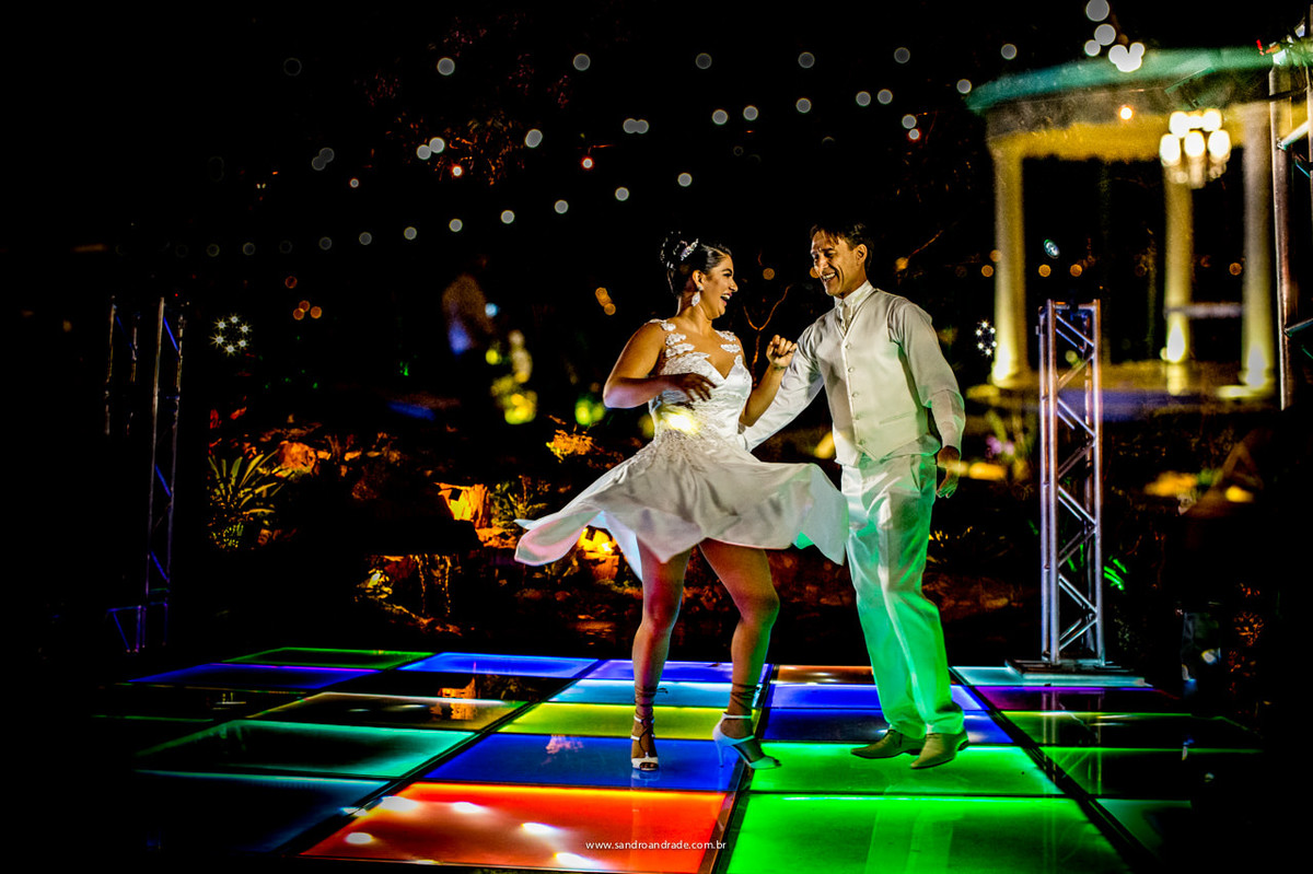 Julieta e Odenir muito amor em uma linda dança