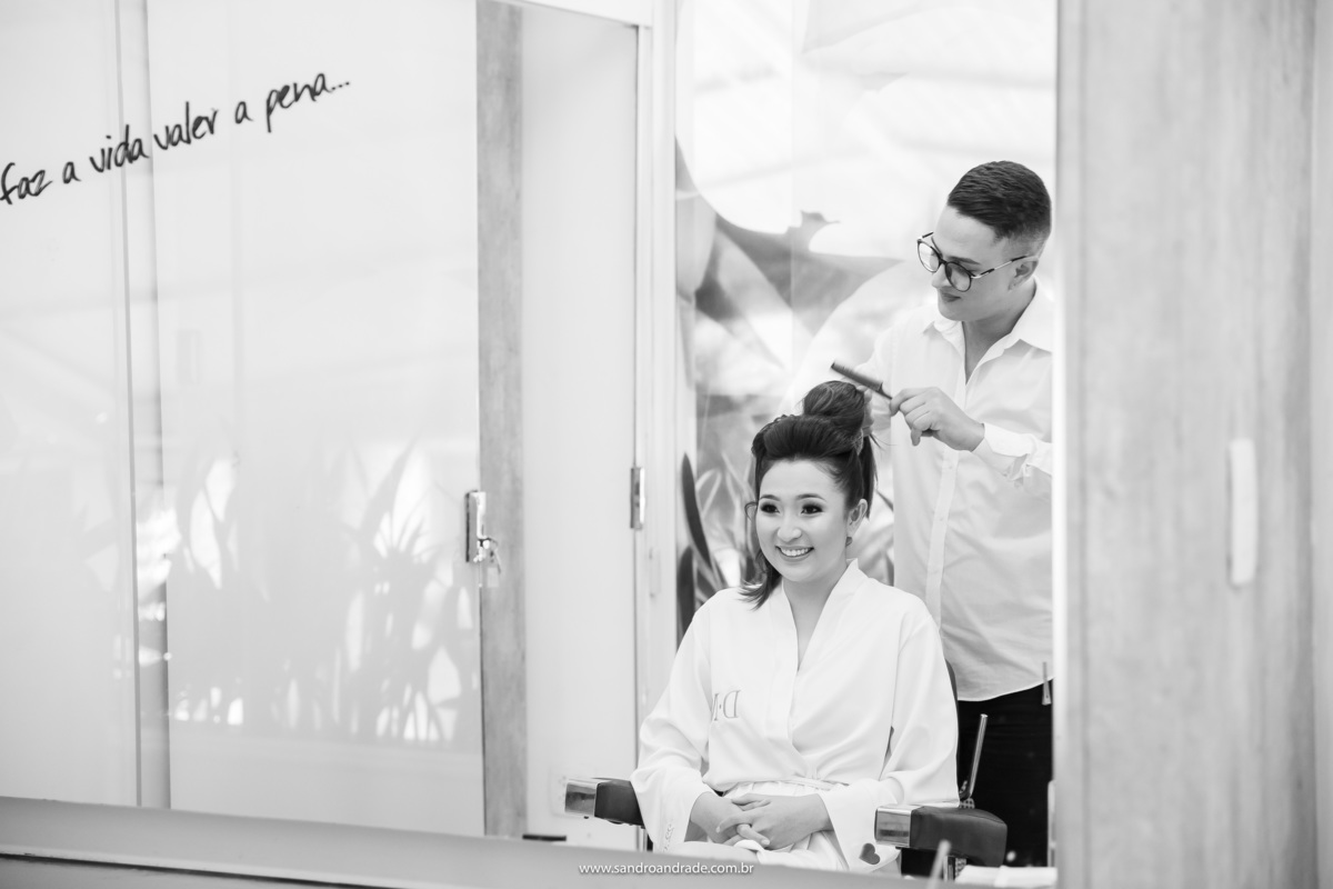 A linda noiva Dany Megume, médica pediatra em Brasília de um lindo coração e com um ar ainda mais doce do que ela já é por natureza.