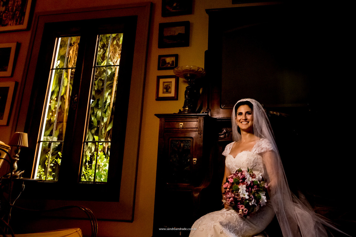 O colorido da alma vem nesta fotografia de noiva feita por Sandro Andrade autor do worksho Detalhes, um fotografo premiado em associações do mundo inteiro.