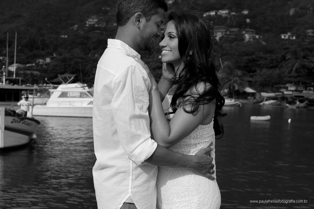 ensaio de casamento na praia